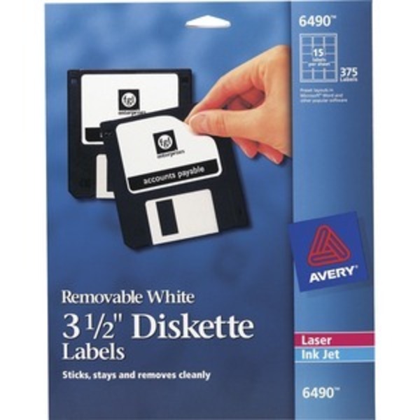 Avery Diskette, Label, We, 3.5 Inch AVE06490